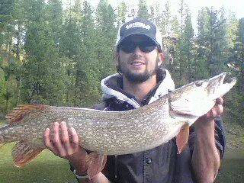 A photo of Terrence Pate's catch
