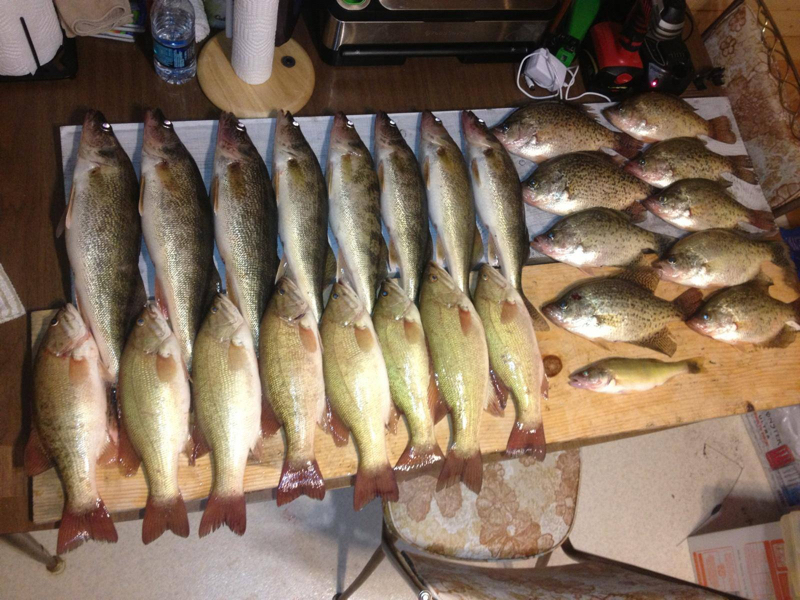 A photo of Terrence Pate's catch