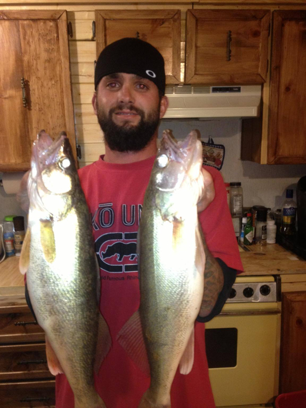 A photo of Terrence Pate's catch