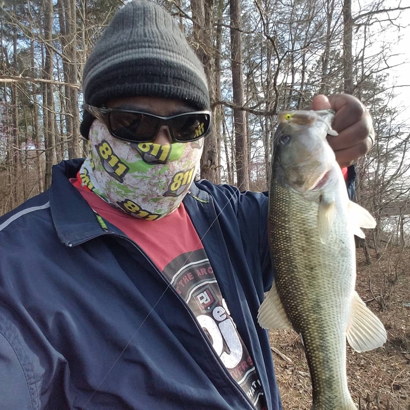 A photo of Alvin Randolph's catch