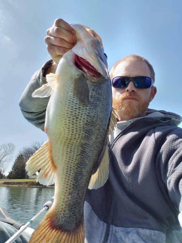 A photo of Jeremy Pifer's catch