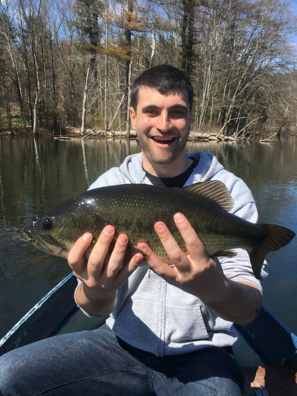 A photo of Robert Stuart's catch