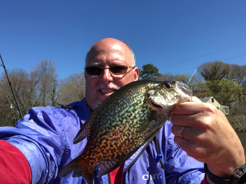 A photo of Todd Houck's catch