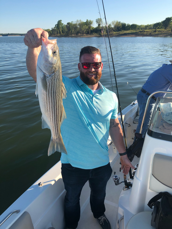 A photo of Paul Osborne's catch