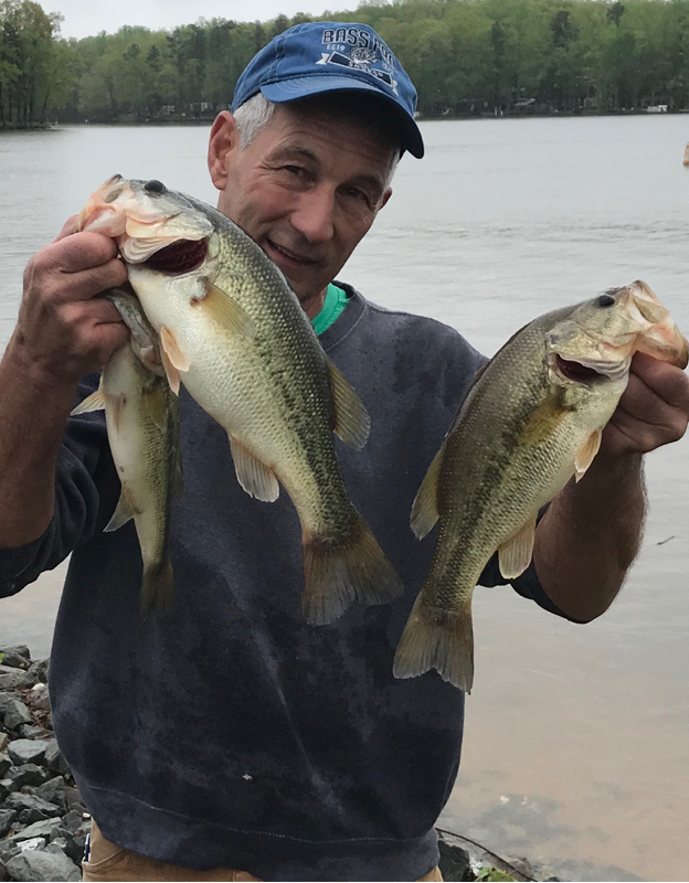 A photo of Warren Ray's catch