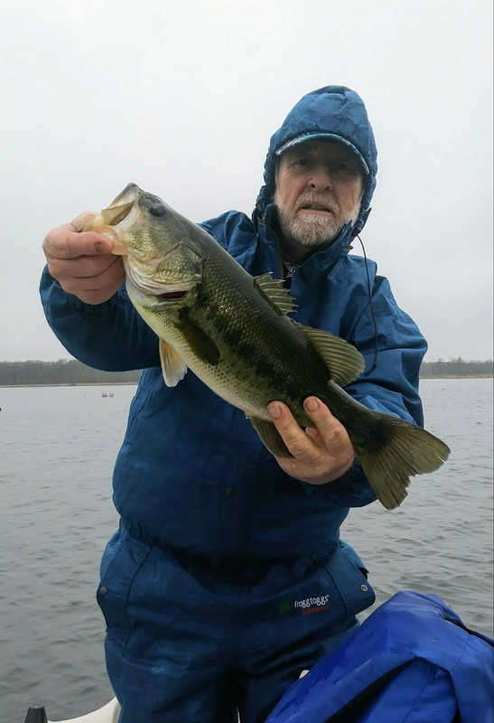 A photo of Jerry Parsley's catch