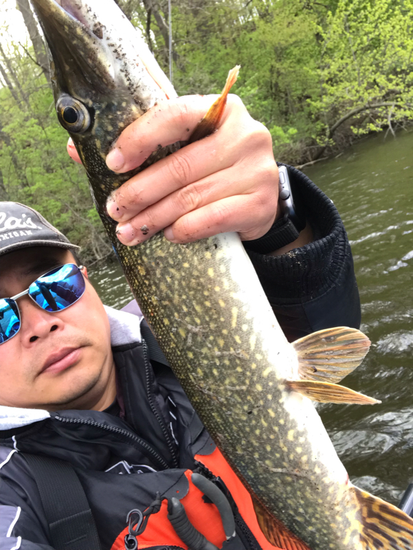 A photo of chip lee's catch