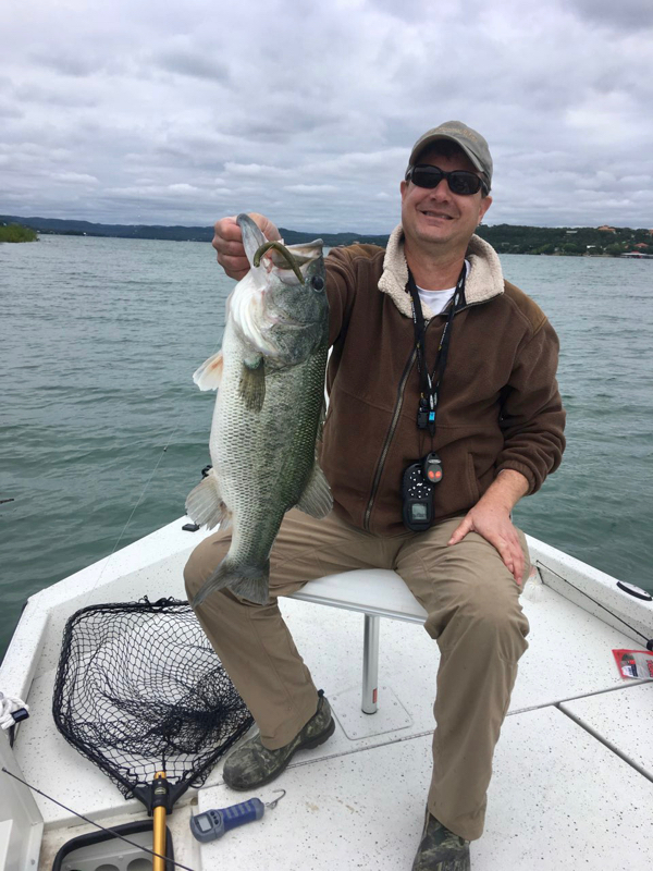 A photo of Scott Fisher's catch