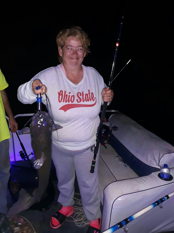 A photo of Michelle Howell's catch