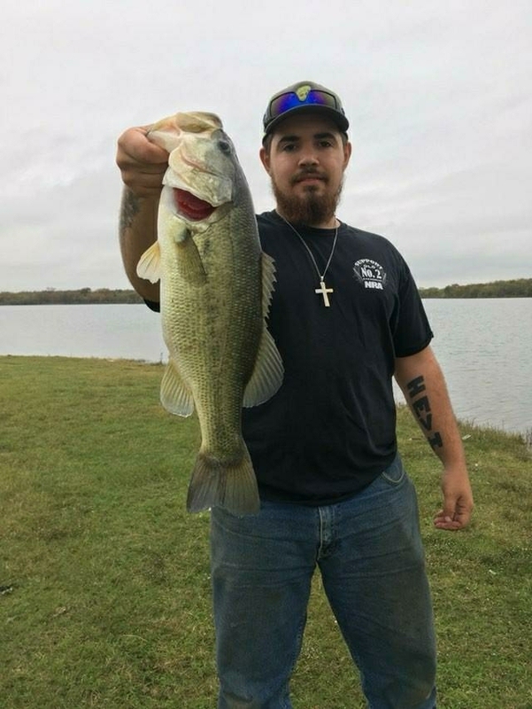 A photo of Donovan Johnson's catch
