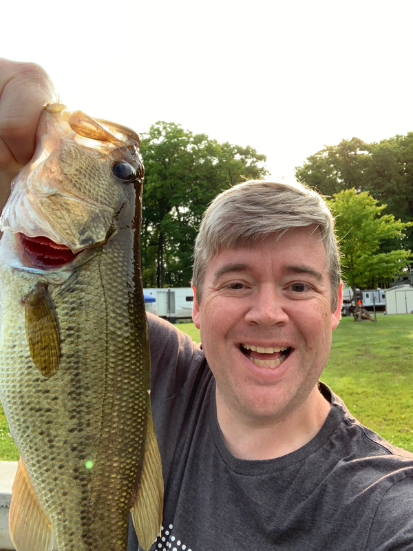 A photo of Mark Kucera's catch