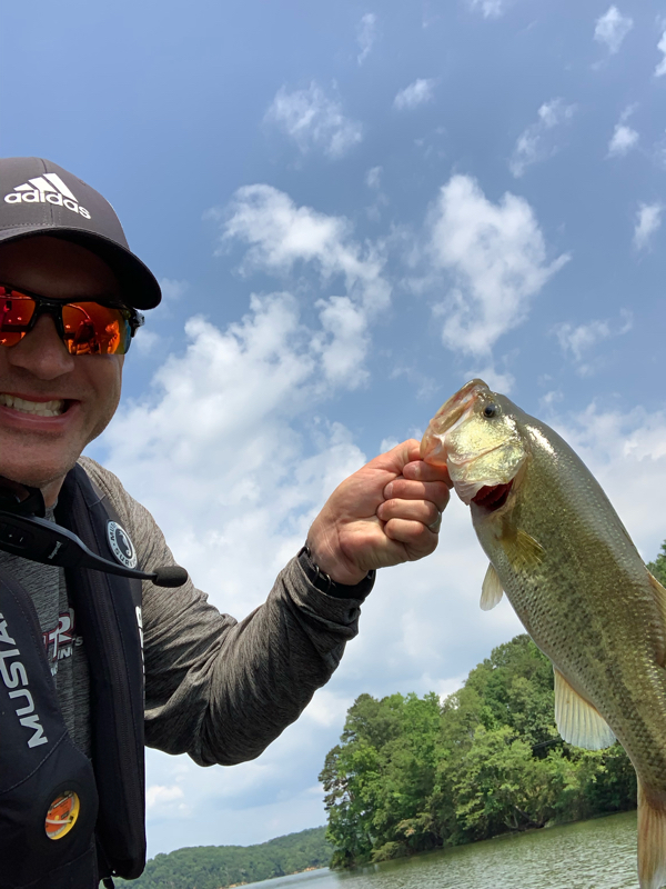 A photo of Brian Wallin's catch