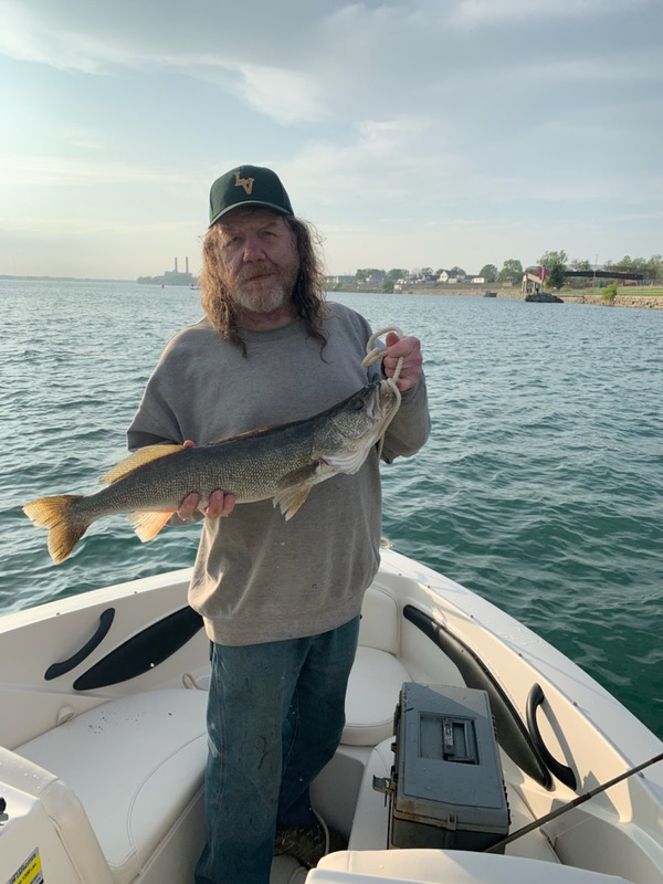 A photo of peter duzy's catch