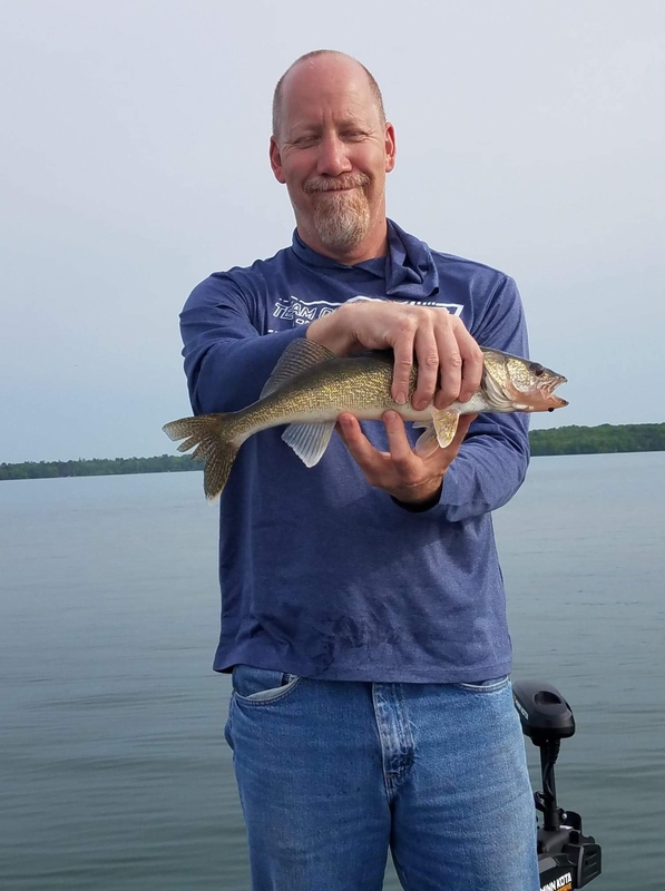 A photo of Jim Marquardt's catch