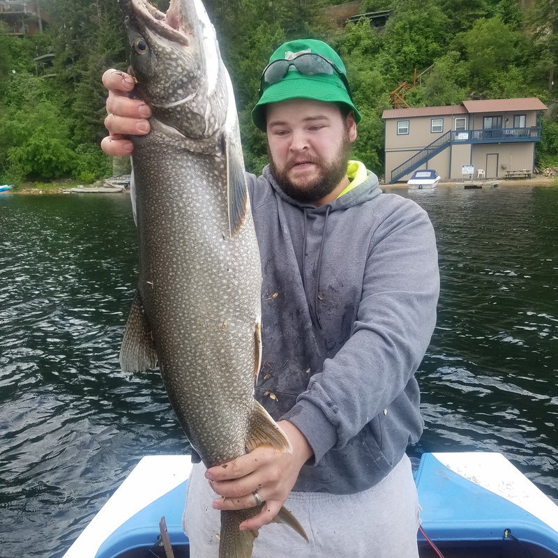 A photo of Aaron Christiansen's catch