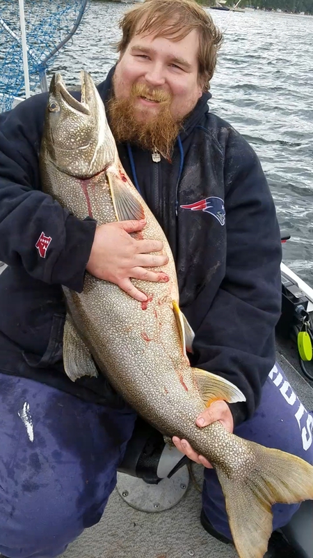 A photo of Aaron Christiansen's catch
