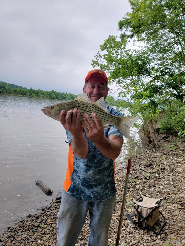 A photo of Robert Shor's catch