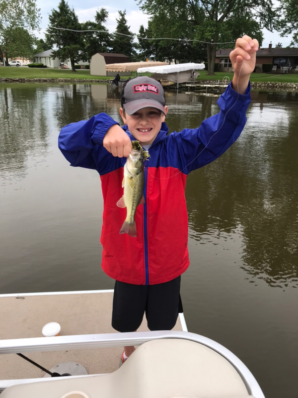 A photo of Peter Bozzo's catch