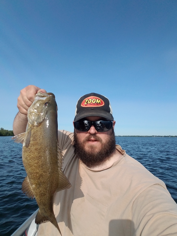 A photo of Jamie Besaw's catch
