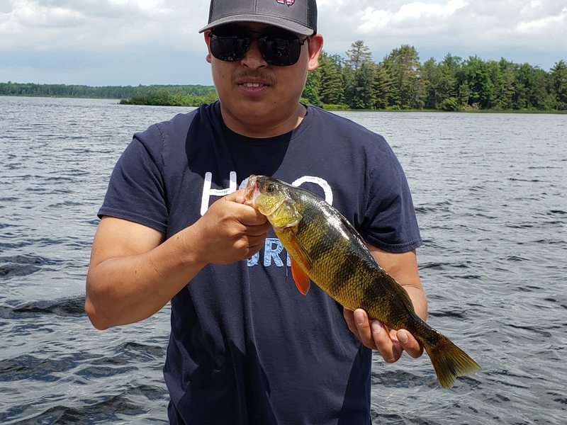 A photo of Ron Vance's catch