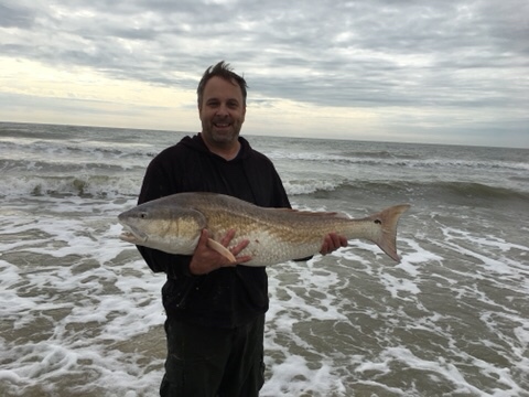 A photo of Mike Teroske's catch