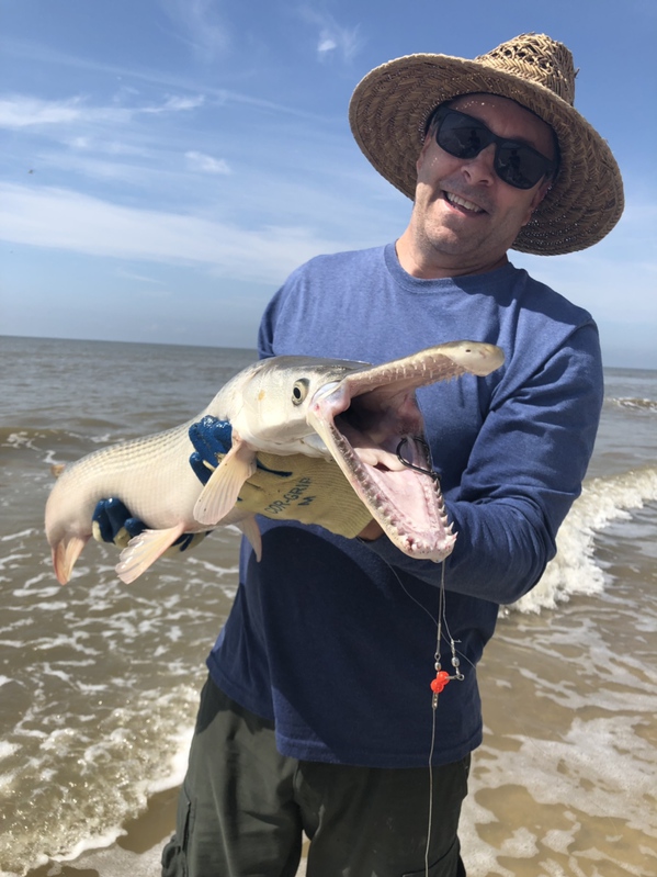 A photo of Mike Teroske's catch