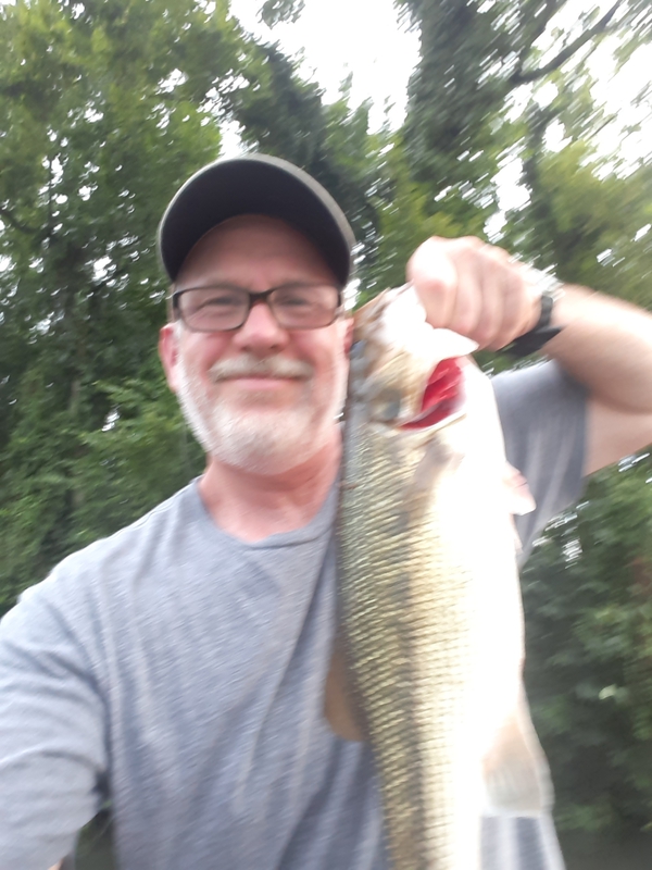 A photo of Les Scott's catch
