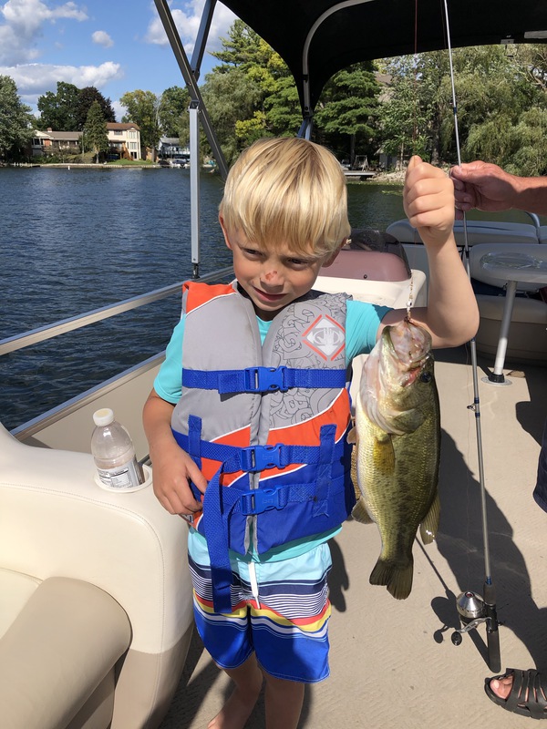 A photo of Linda Shannon's catch