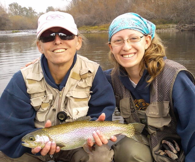 A photo of Denise Randall's catch