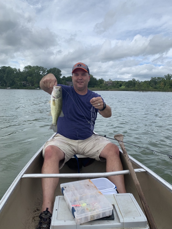 A photo of Steve Cobb's catch