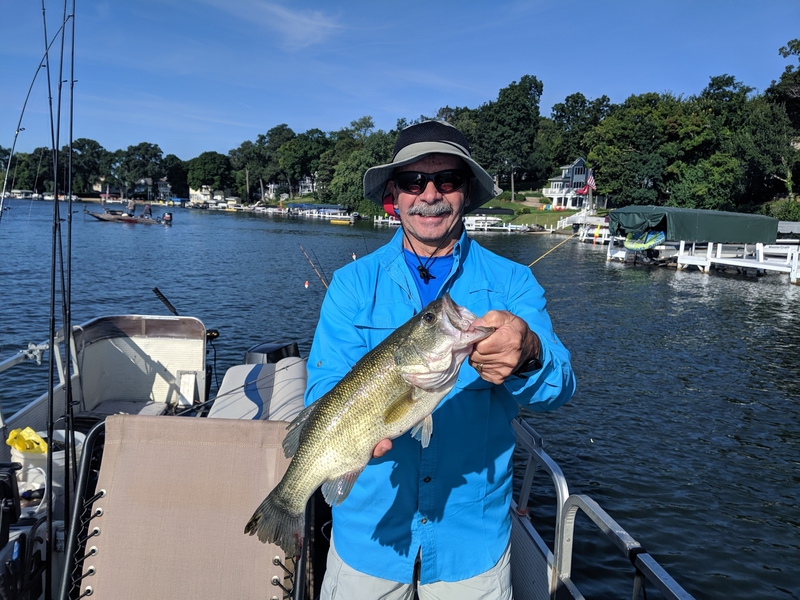 A photo of artie Sartori's catch