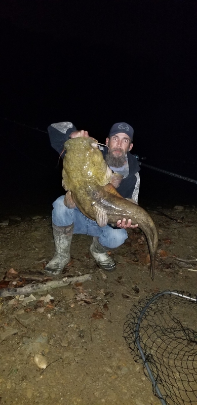 A photo of Kerry Dodson's catch