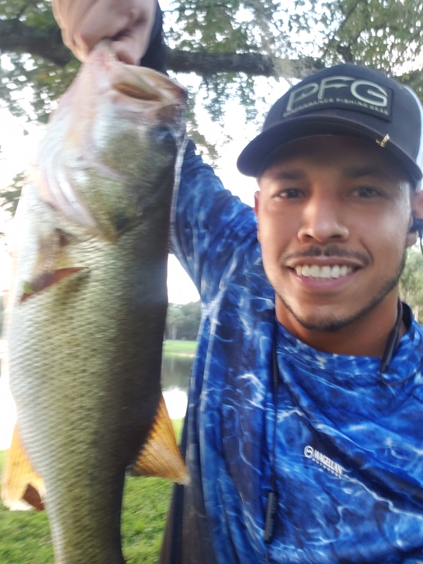 A photo of Rico Arroyo's catch