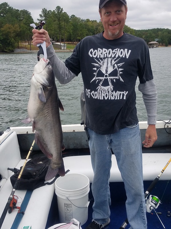 A photo of Larry Cody's catch