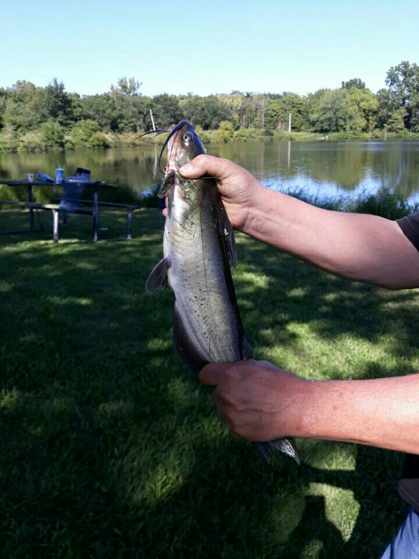 A photo of Mark Boggs's catch
