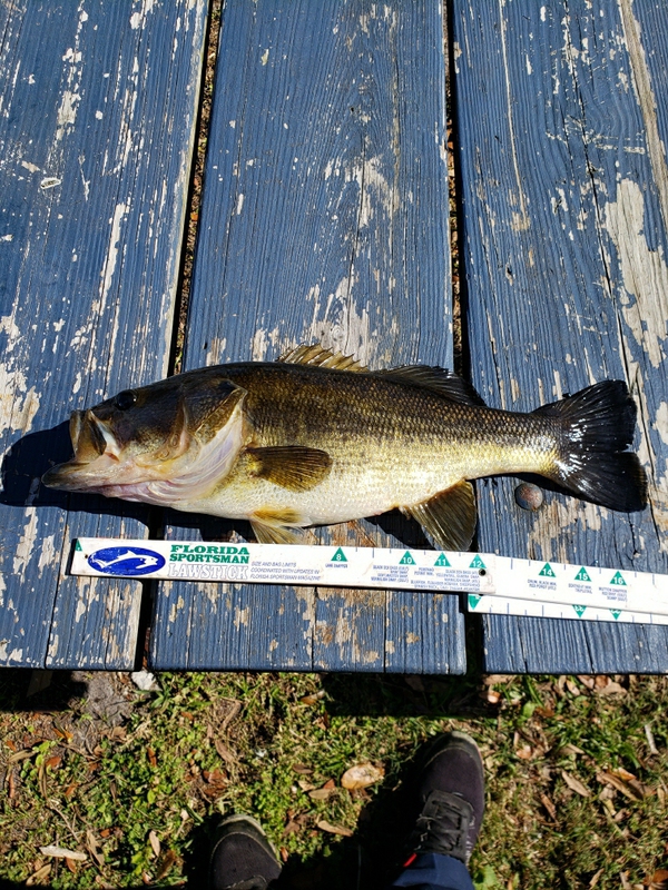 A photo of Reginald Cox's catch