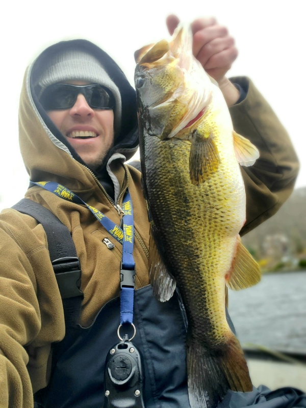 A photo of Pete Lyden's catch