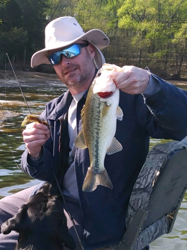 A photo of Will Stewart's catch