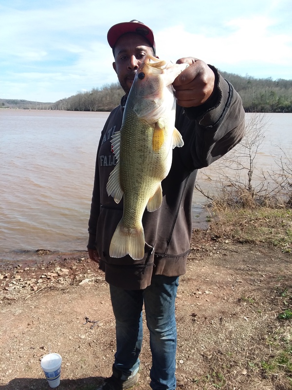 A photo of Mark Stafford's catch