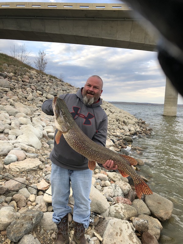 A photo of dustin ober's catch