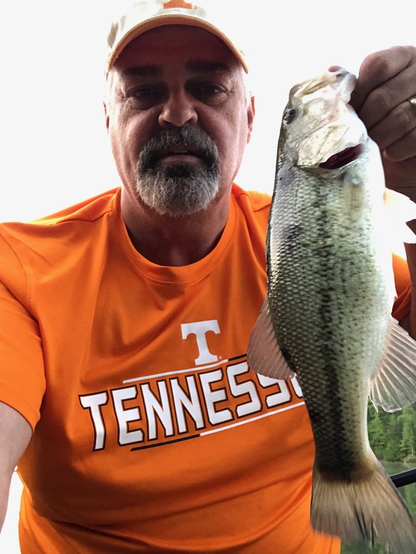 A photo of Tony Alleman's catch