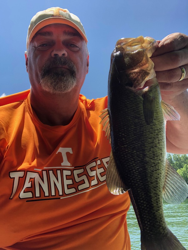 A photo of Tony Alleman's catch