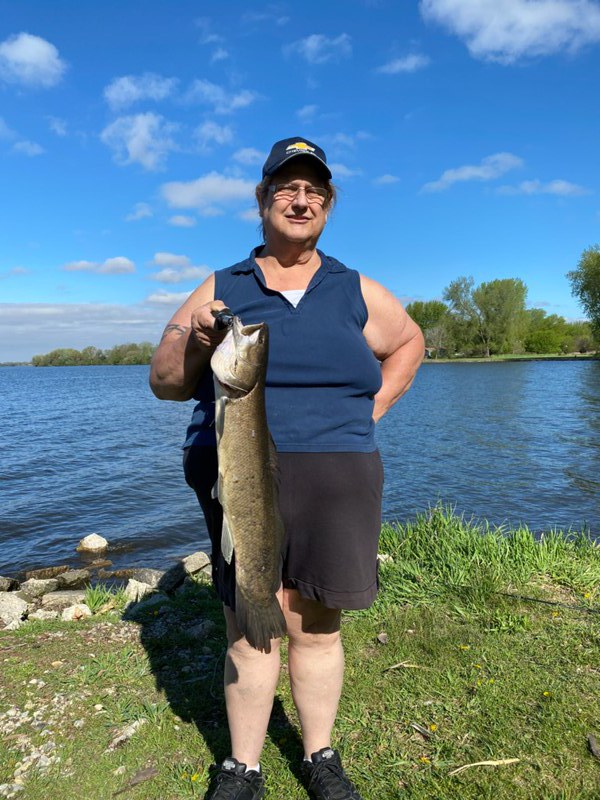 A photo of Ashley Duyser's catch