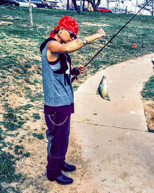 A photo of Katze Dillon's catch