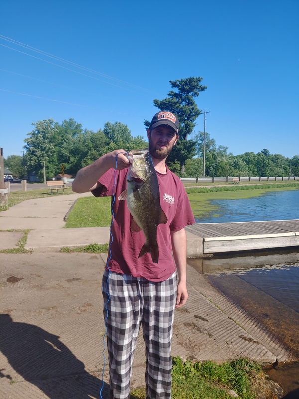 A photo of Corey Fey's catch