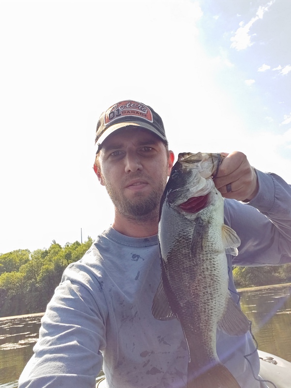 A photo of Corey Fey's catch