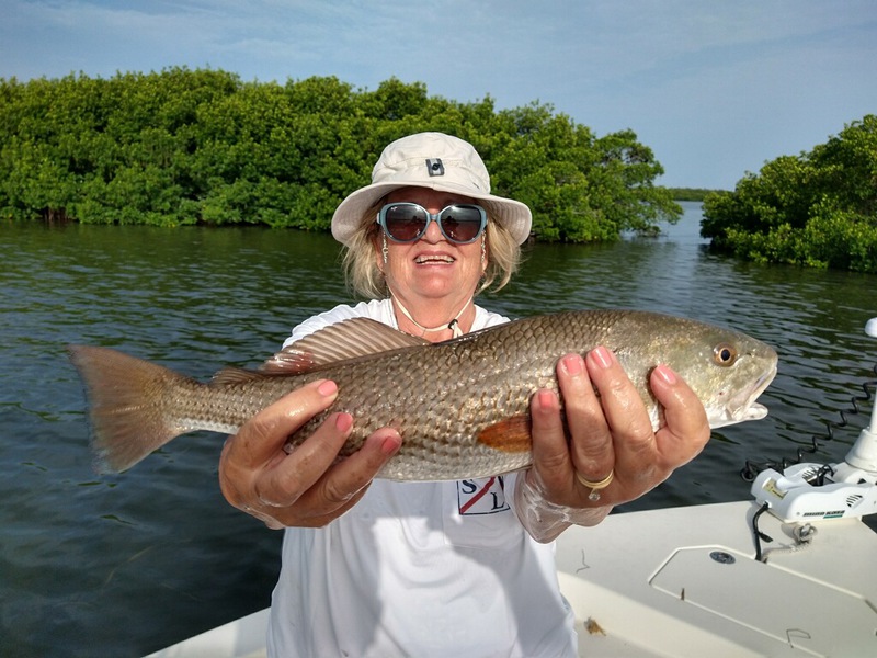 A photo of Mary Wisniewski's catch