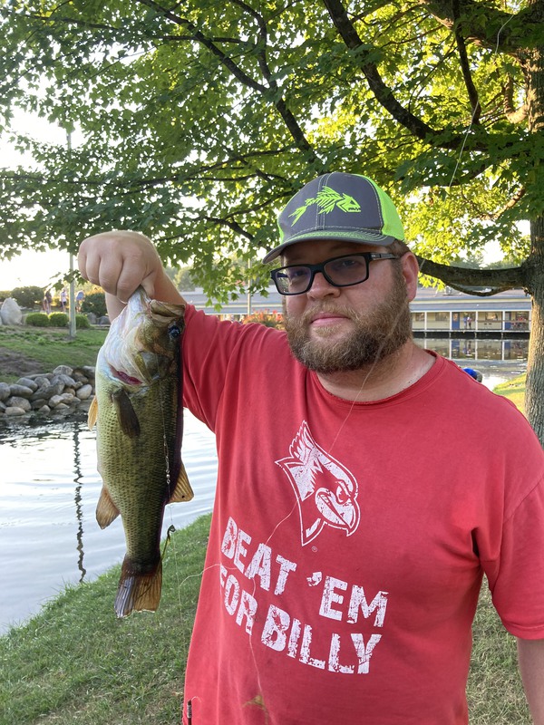 A photo of William Schmidt's catch