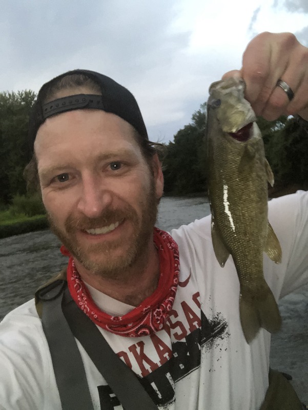 A photo of Barrett Baber's catch