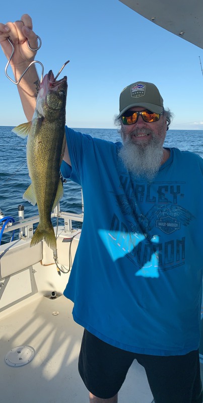 A photo of John Wolf's catch